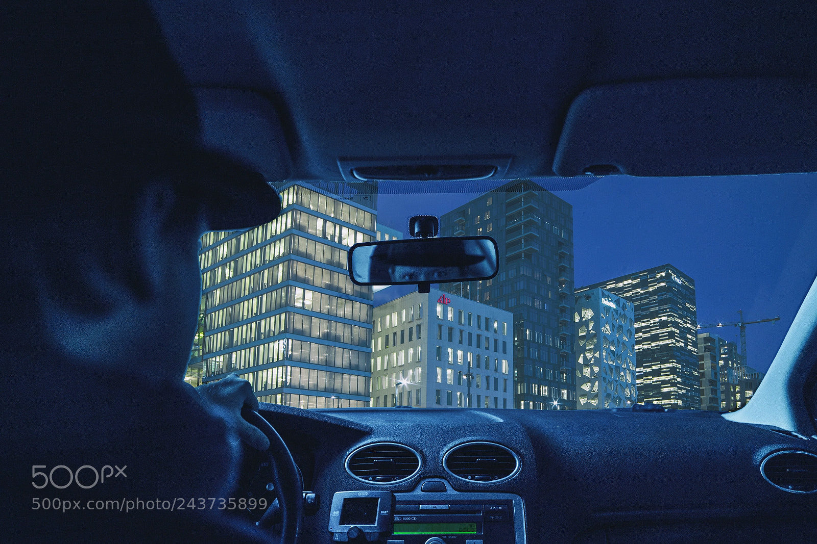 Sony a7 sample photo. Driving in oslo photography
