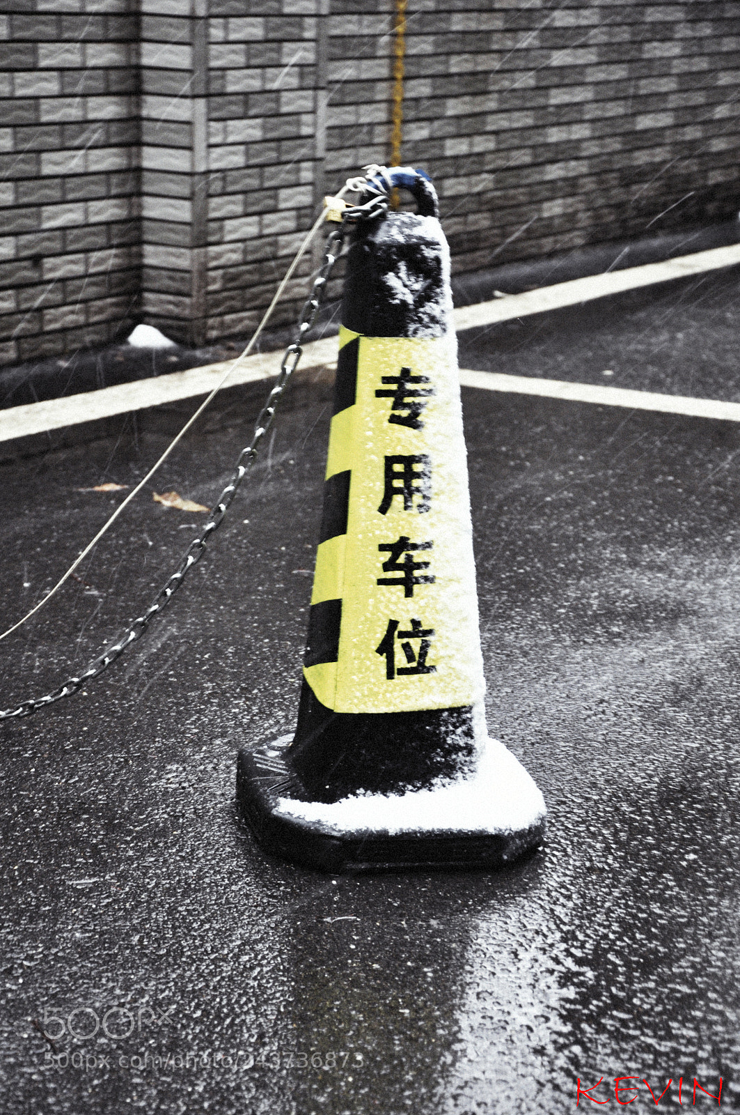 Nikon D90 sample photo. Shanghai's snow photography