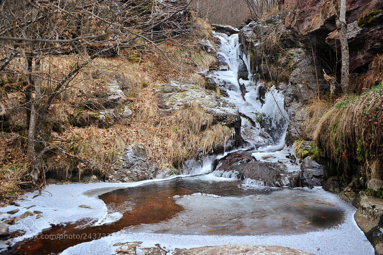 Nikon D700 sample photo. "mali cunguljski" waterfall photography