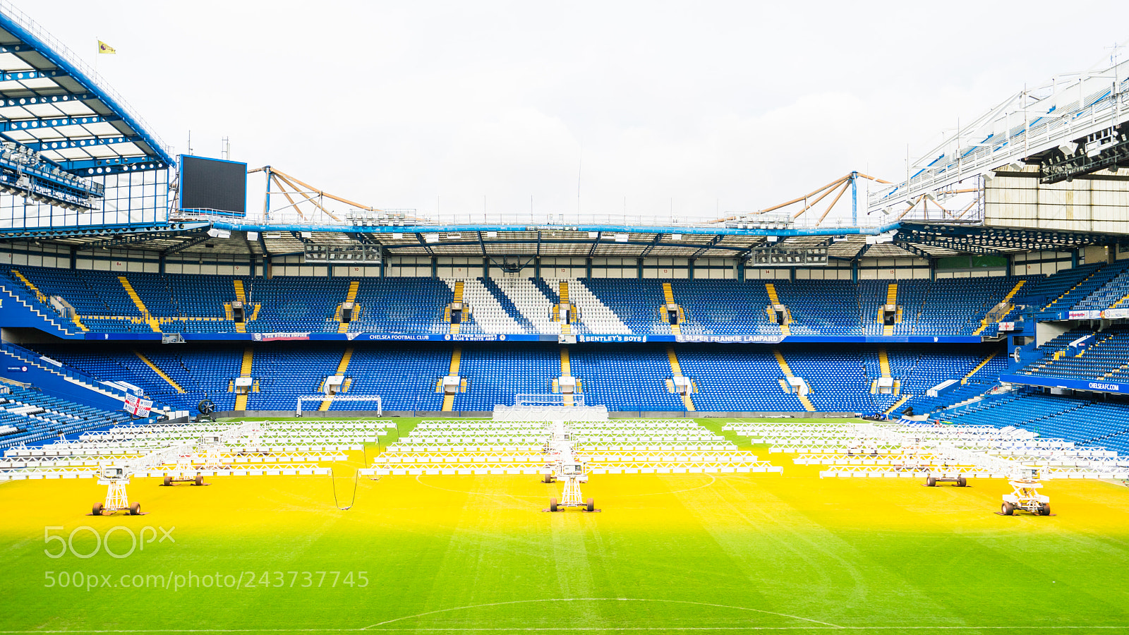 Sony a7 II sample photo. Stamford bridge stadium photography