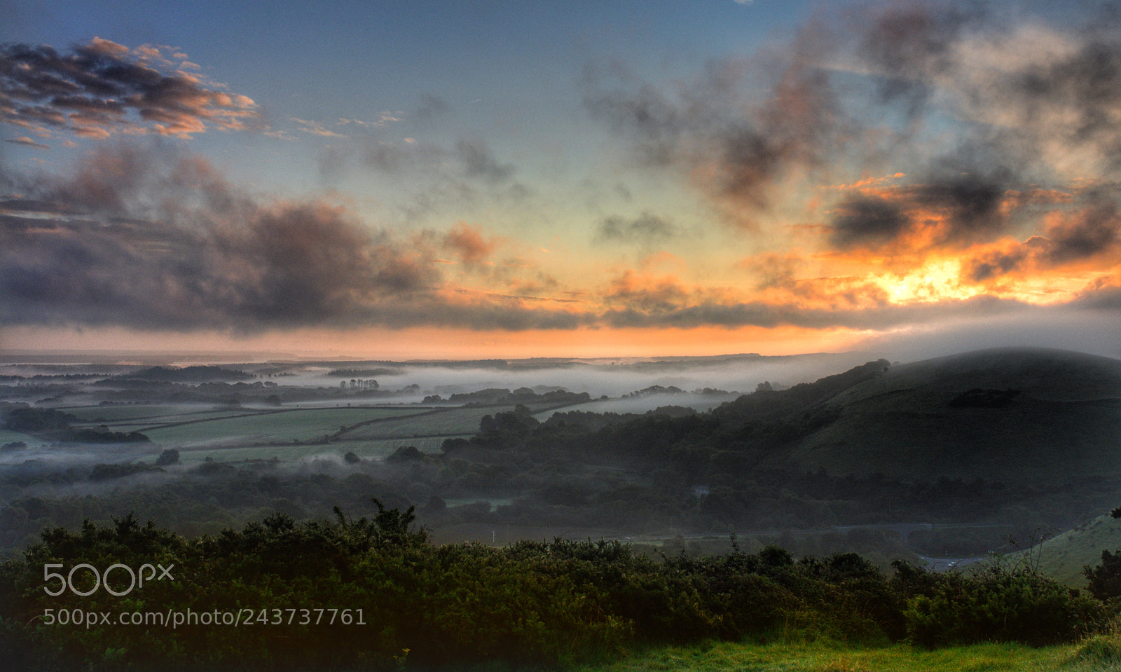 Nikon D7200 sample photo. A flaming dawn photography