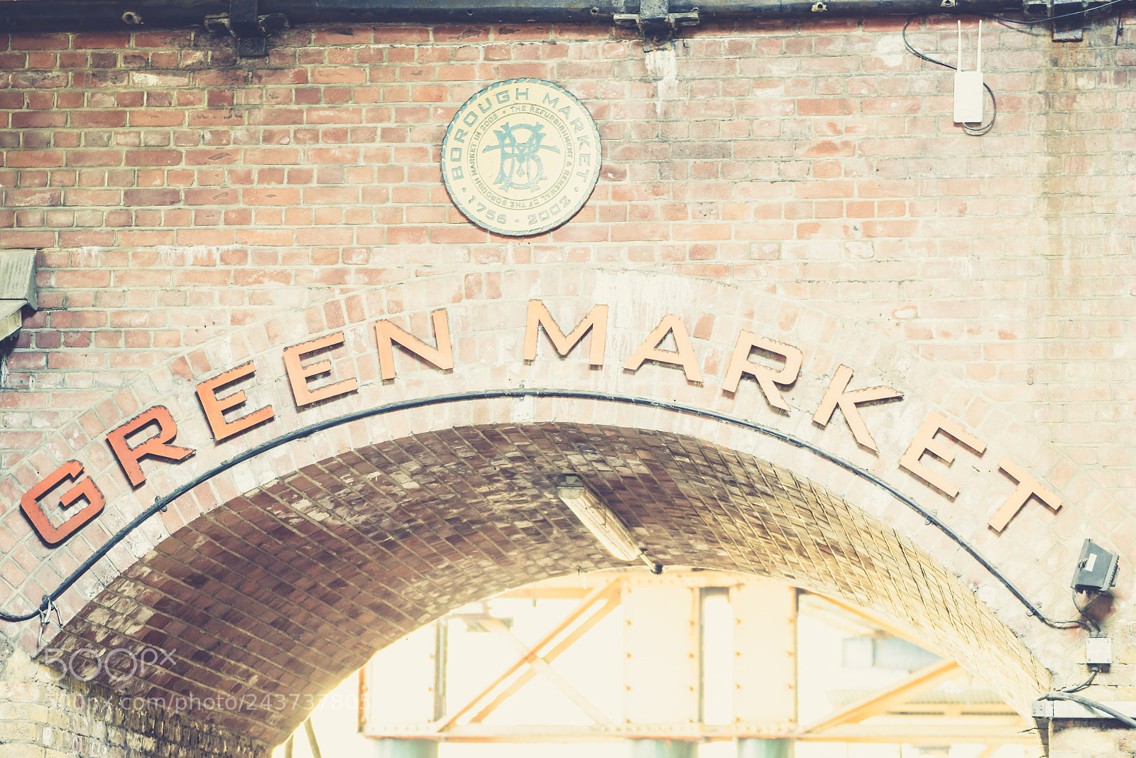 Sony a7 II sample photo. Borough market in london photography