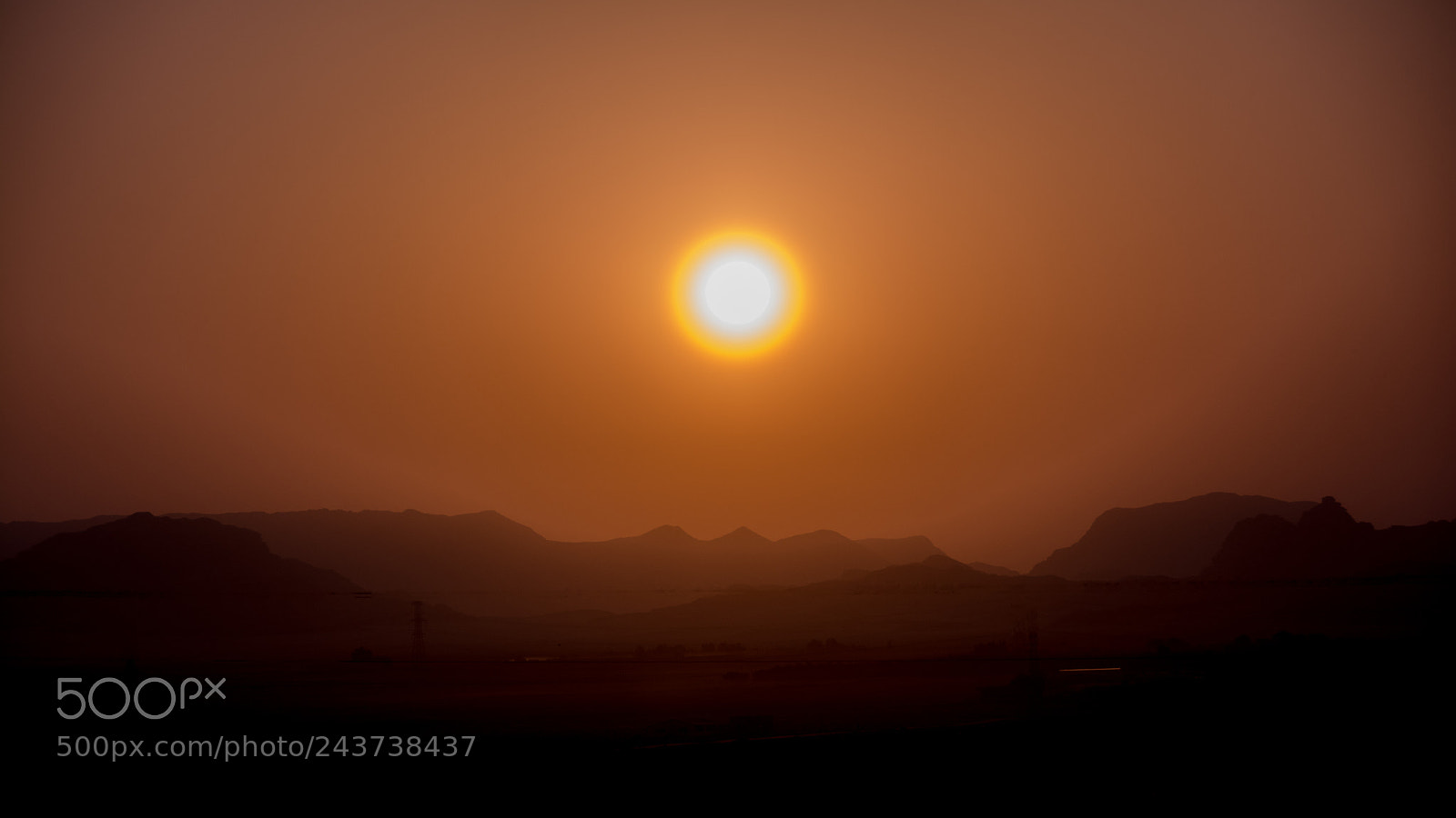 Nikon D7100 sample photo. Jordanian sunrise at king's photography