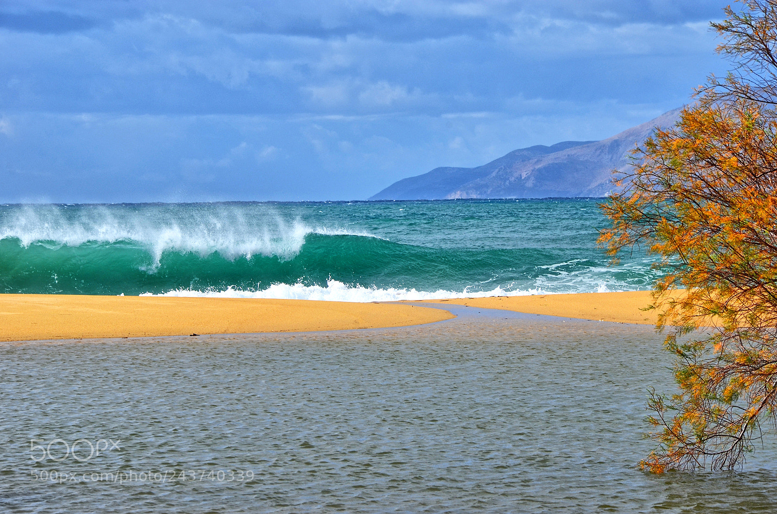 Nikon D5100 sample photo. Mylopotas waves photography