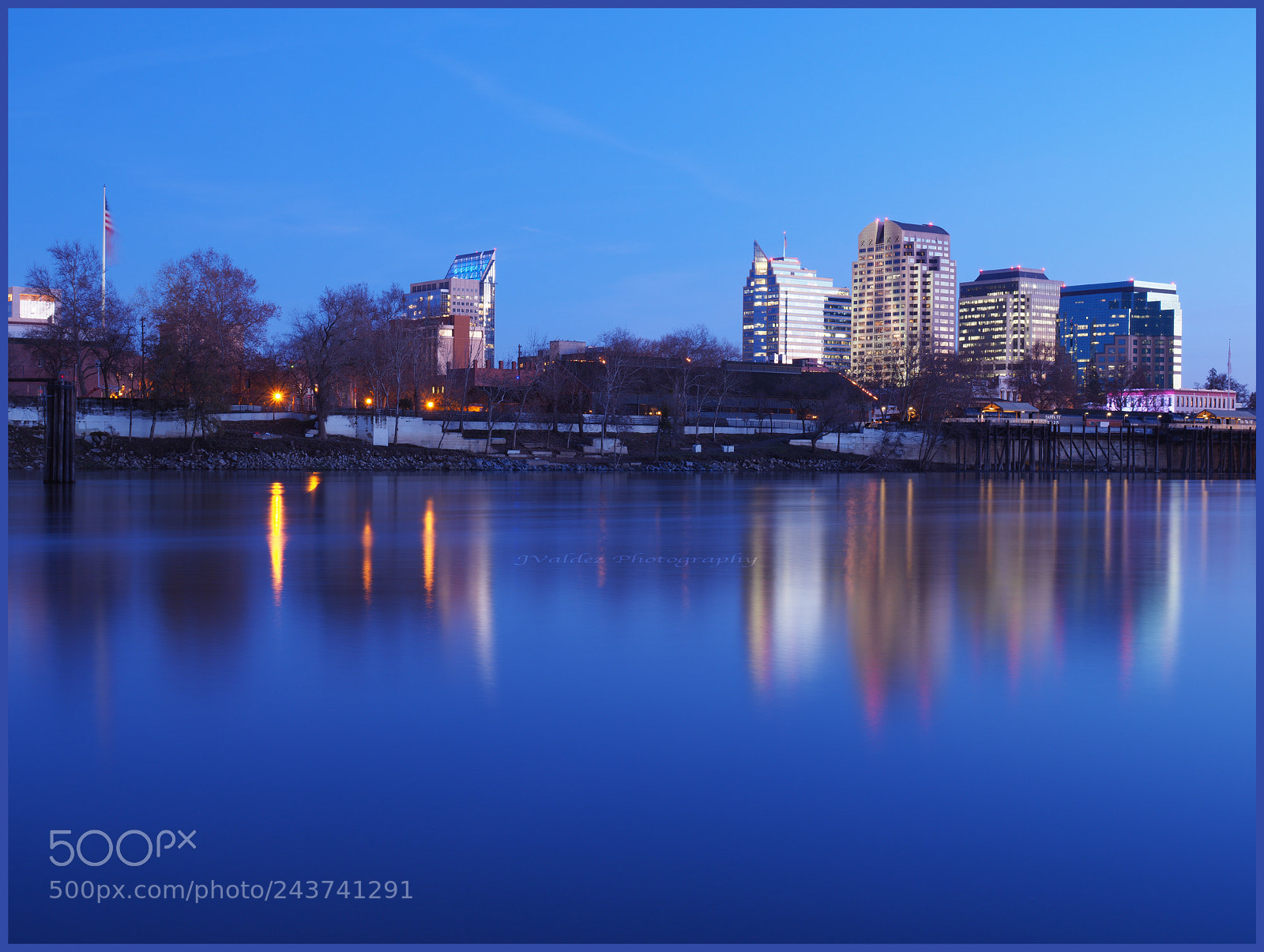Olympus OM-D E-M1 Mark II sample photo. Sacramento city reflection photography