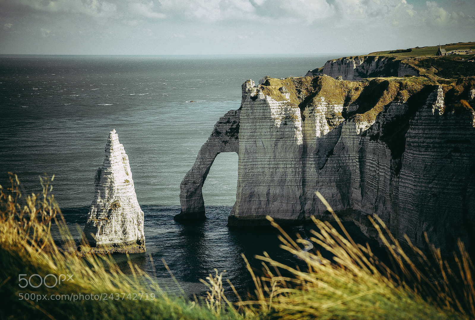 Nikon D5100 sample photo. Etretat photography