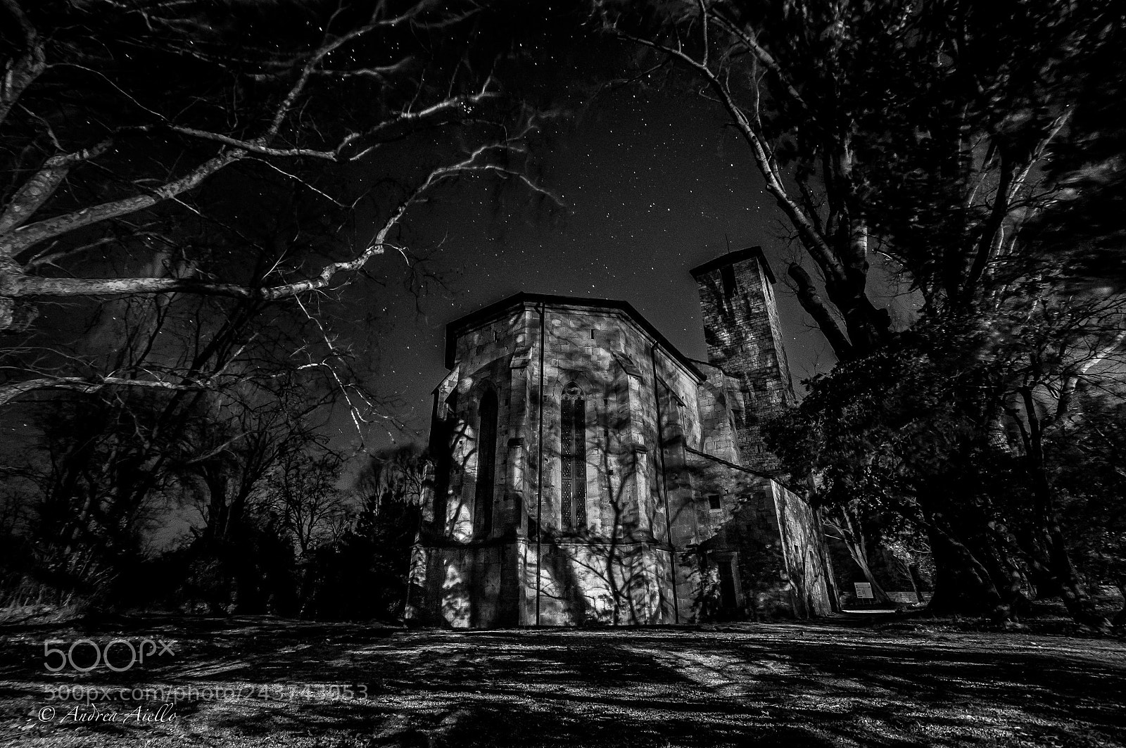 Sony Alpha NEX-5N sample photo. Ghost church photography