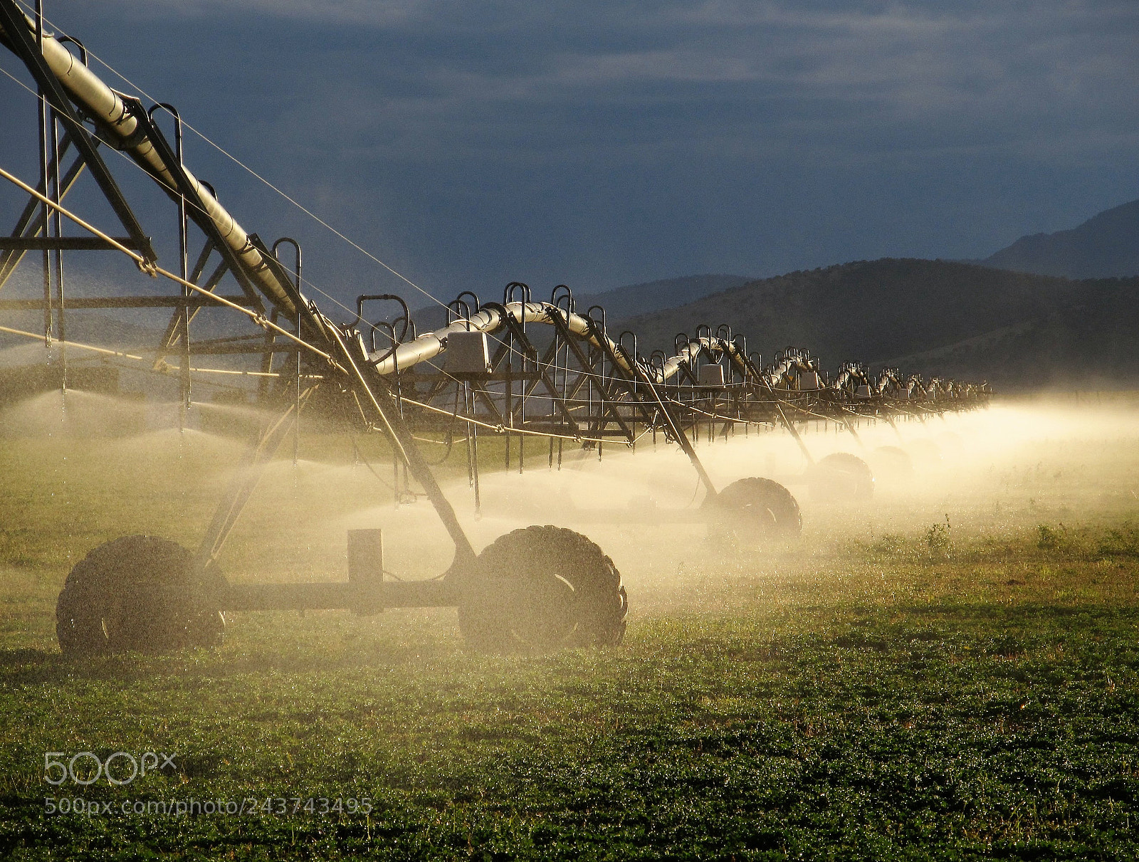 Canon PowerShot SX130 IS sample photo. Irrigation photography
