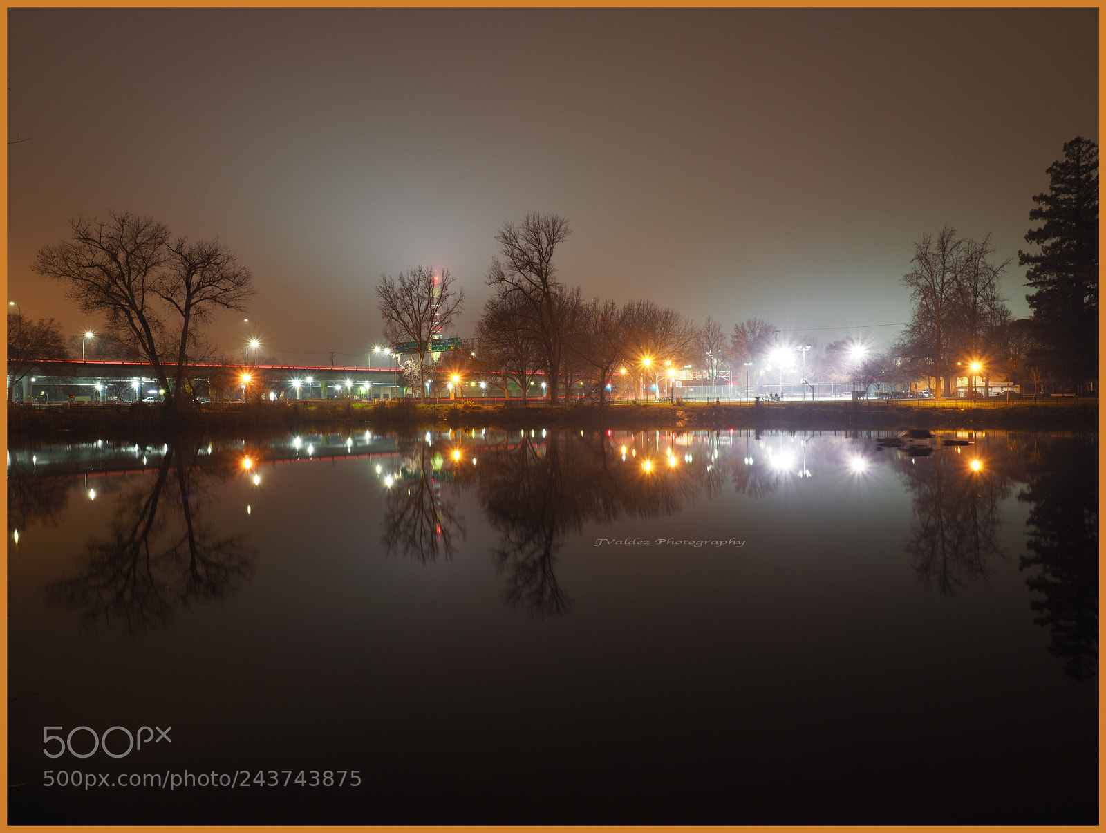 Olympus OM-D E-M1 Mark II sample photo. Fog nights city park photography