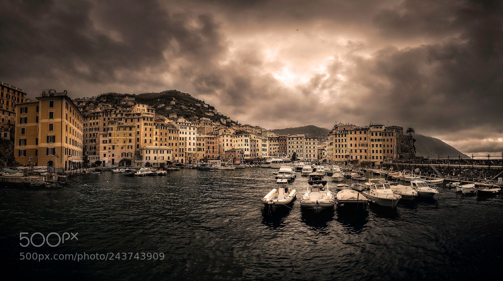 Fujifilm X-T2 sample photo. Il porticciolo di camogli photography