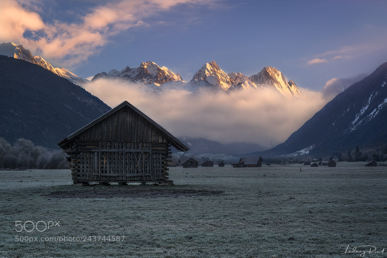 Sony a7R II sample photo. The valley of barns photography
