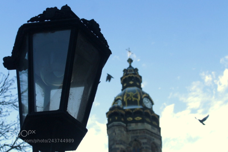 Canon EOS 1100D (EOS Rebel T3 / EOS Kiss X50) sample photo. Sky and the tower photography