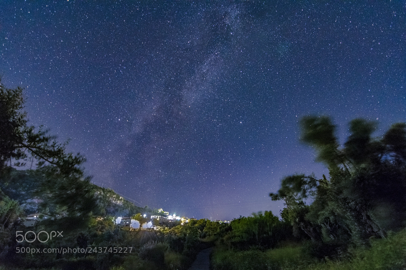 Nikon D3400 sample photo. Milky way inevia photography