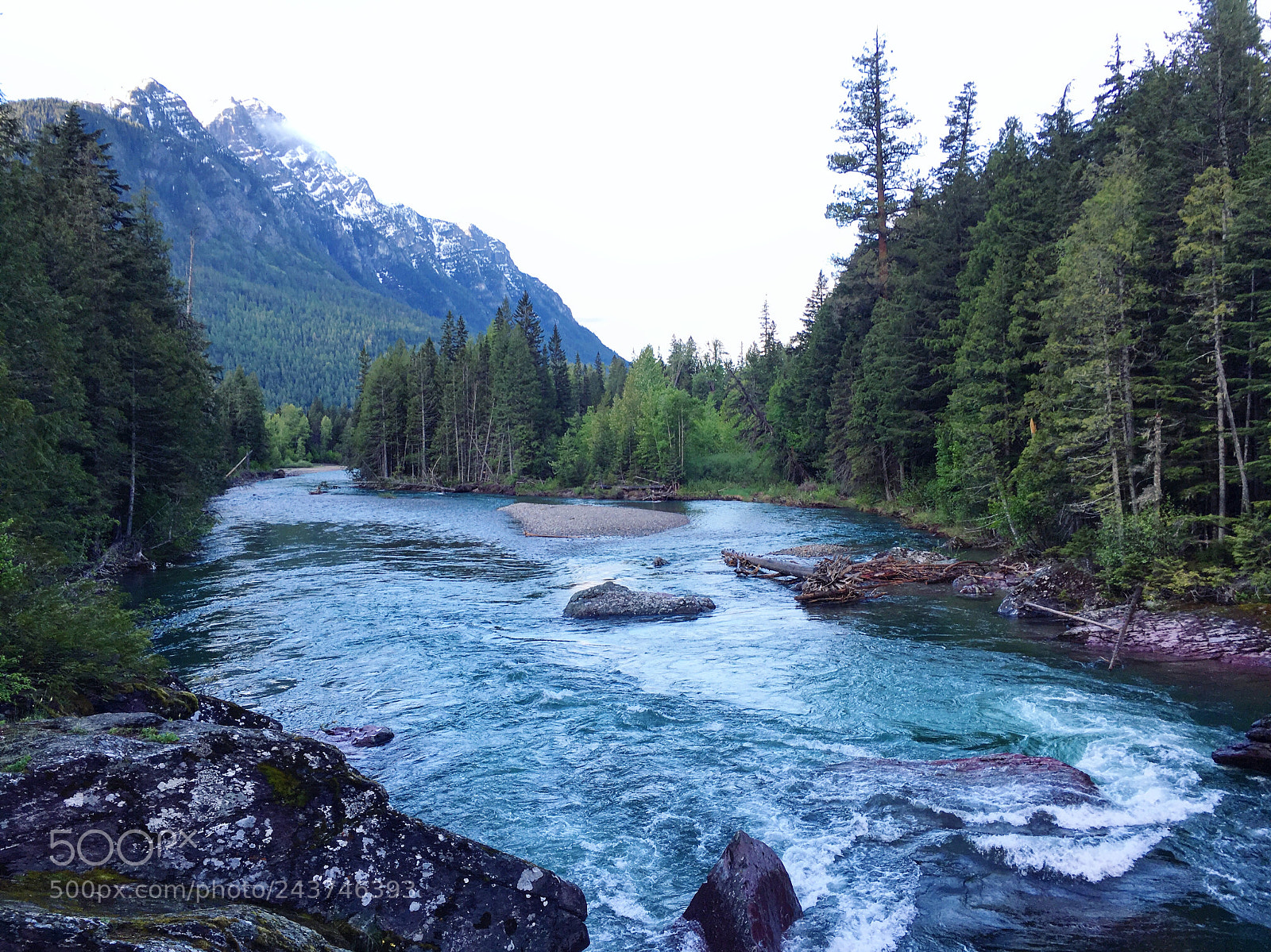 Apple iPhone 6s sample photo. Mcdonald creek, glacier national photography