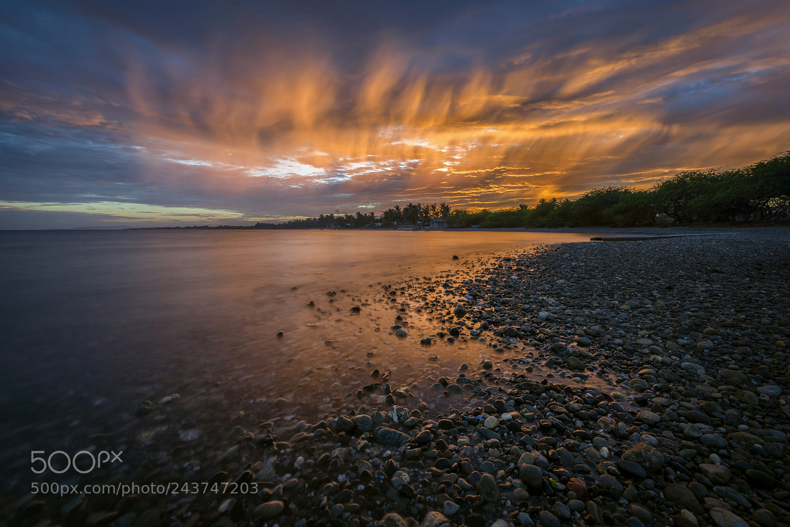 Nikon D800 sample photo. Fiery sunset photography