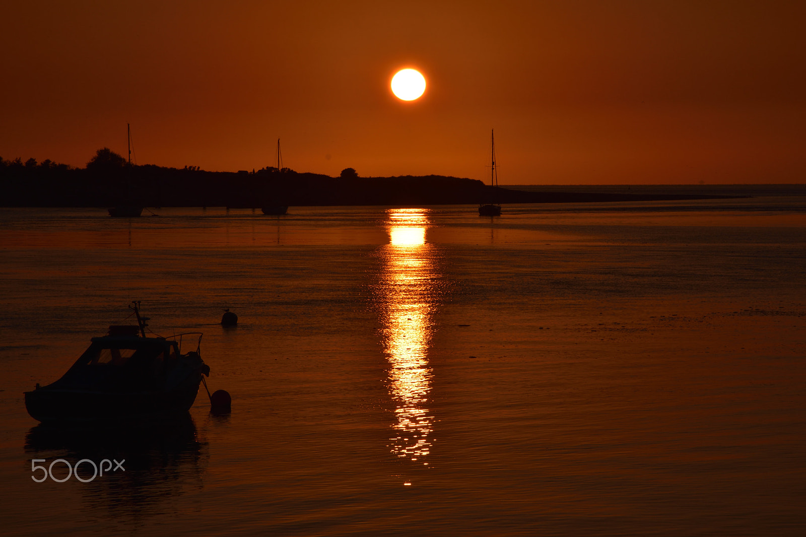 Nikon D7200 sample photo. Conwy estuary sunset photography