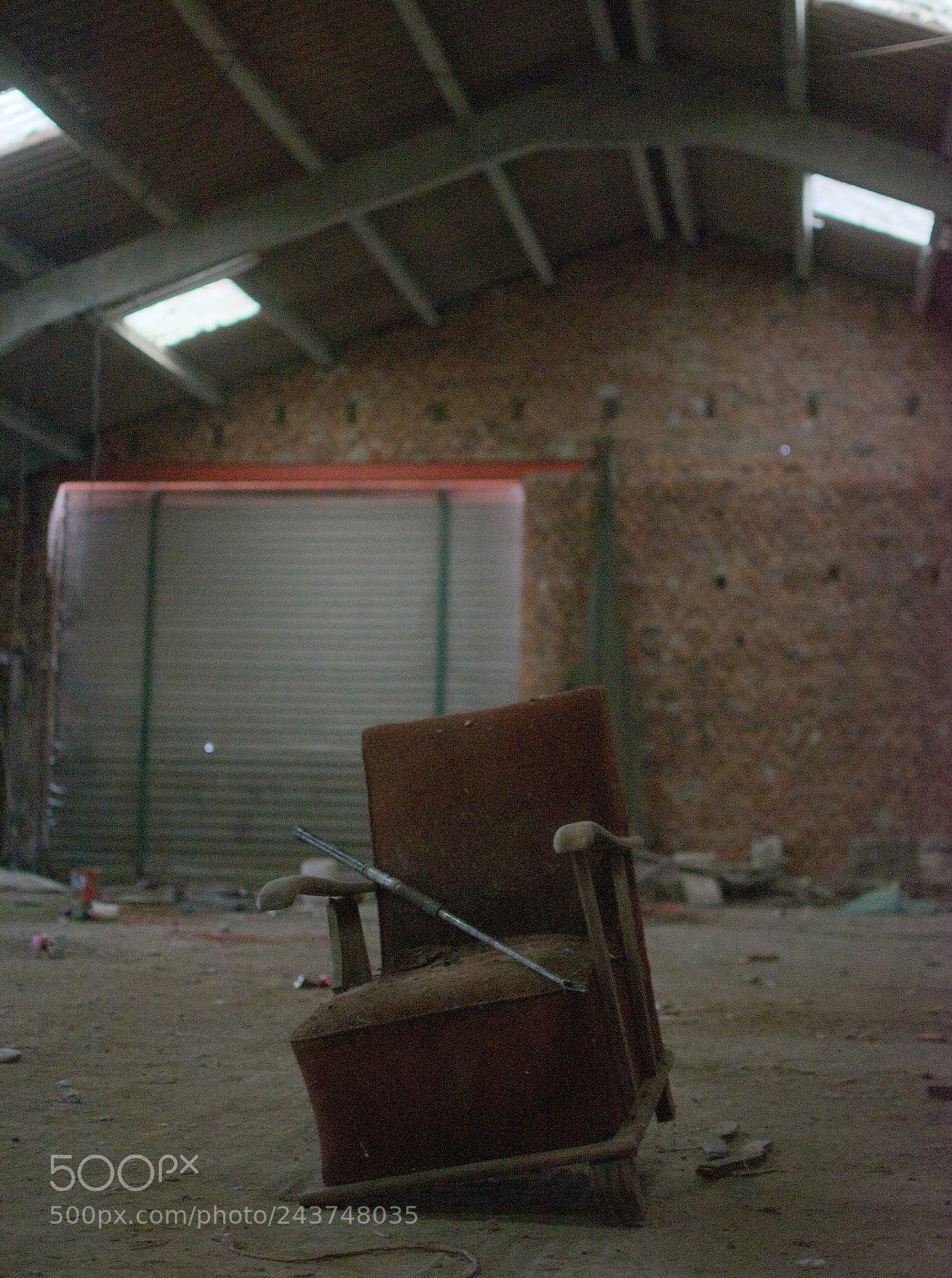 Nikon D3300 + Nikon AF-S DX Nikkor 35mm F1.8G sample photo. Chair in barn photography