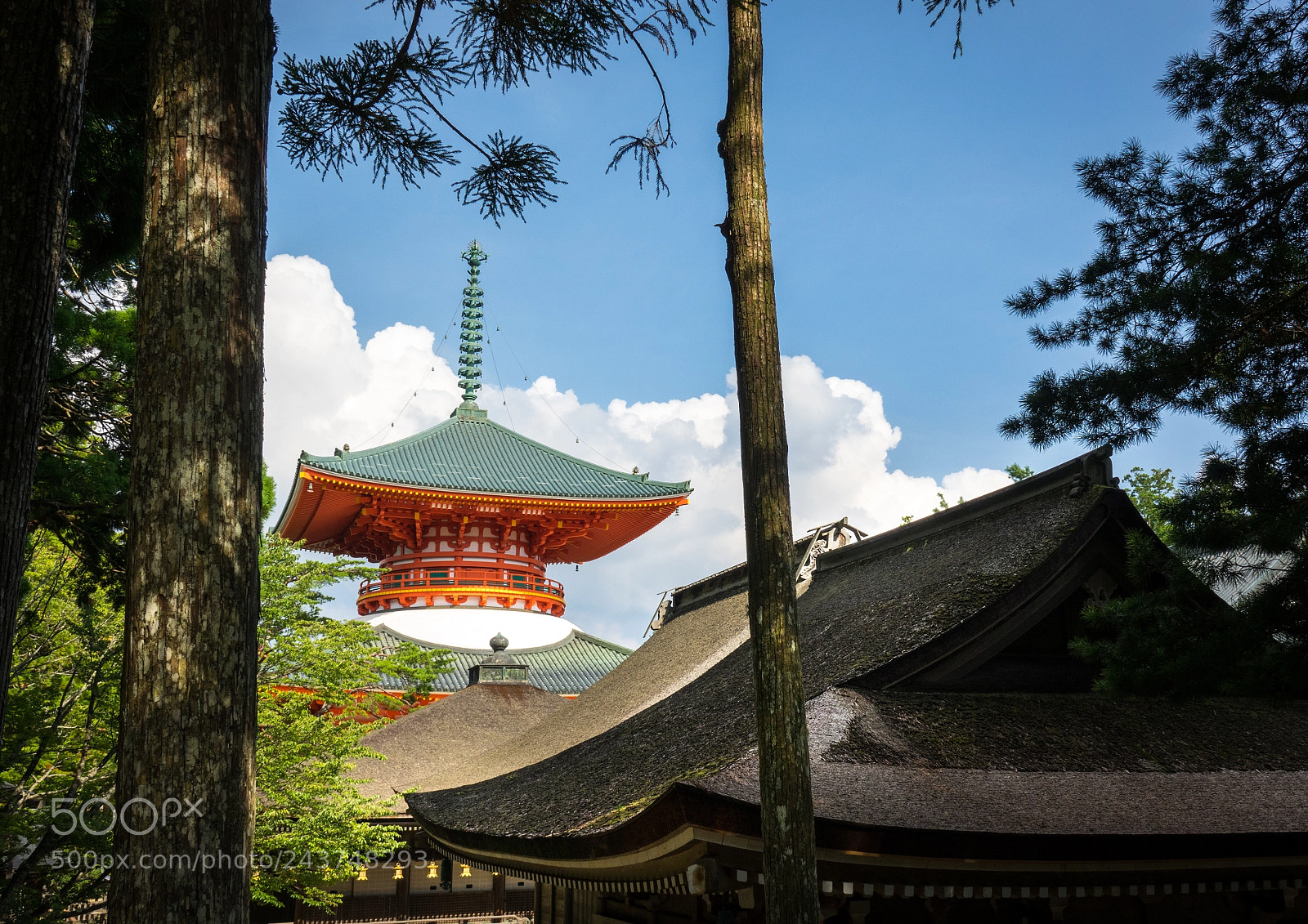 Sony Cyber-shot DSC-RX10 III sample photo. Daito great pagoda among photography