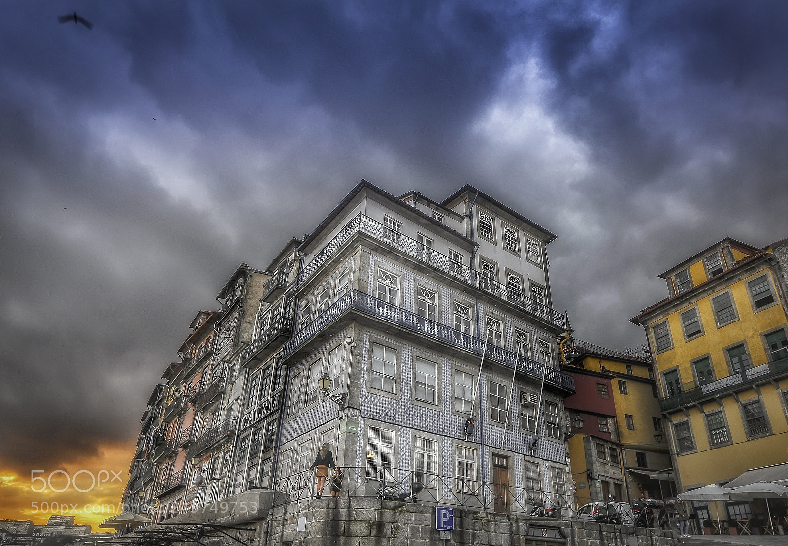Nikon D300S sample photo. Porto sunset photography