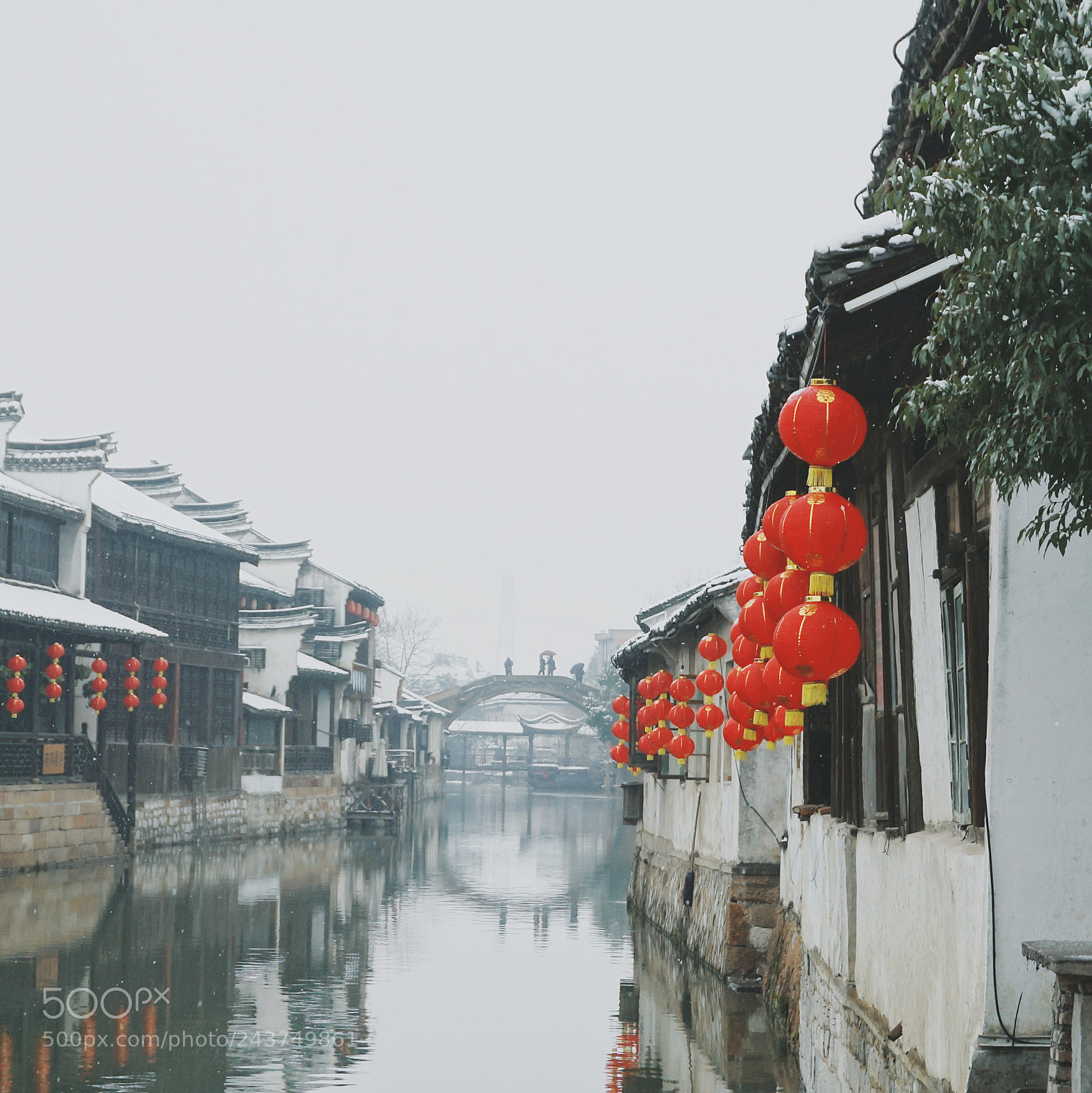 Sony Alpha NEX-3N sample photo. Red lanterns photography