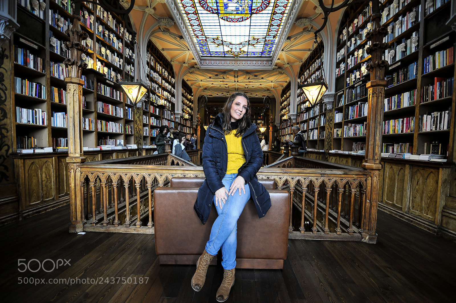 Nikon D300S sample photo. Lello library, harry potter photography