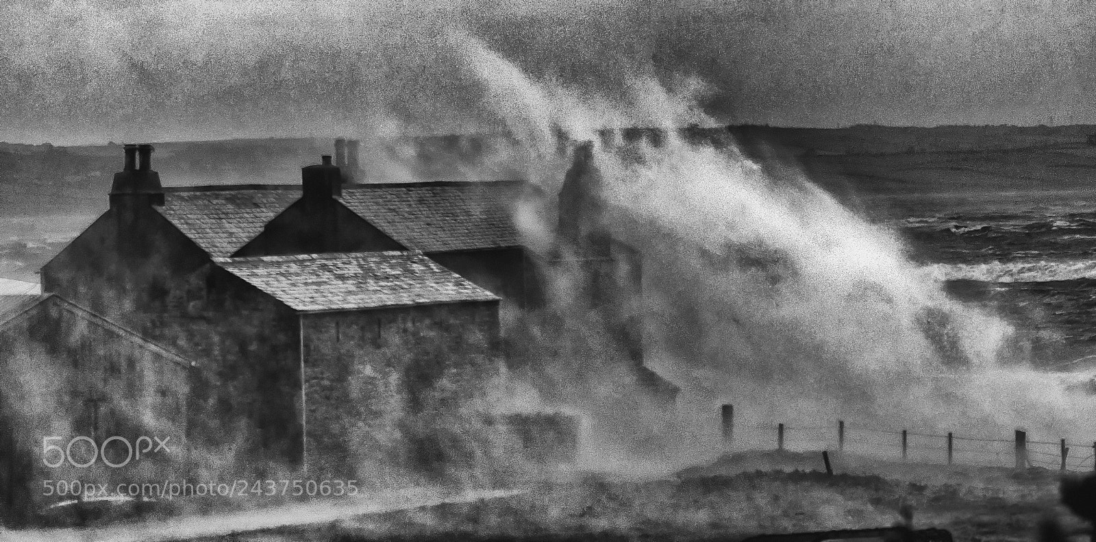 Nikon D90 sample photo. Solway storm photography