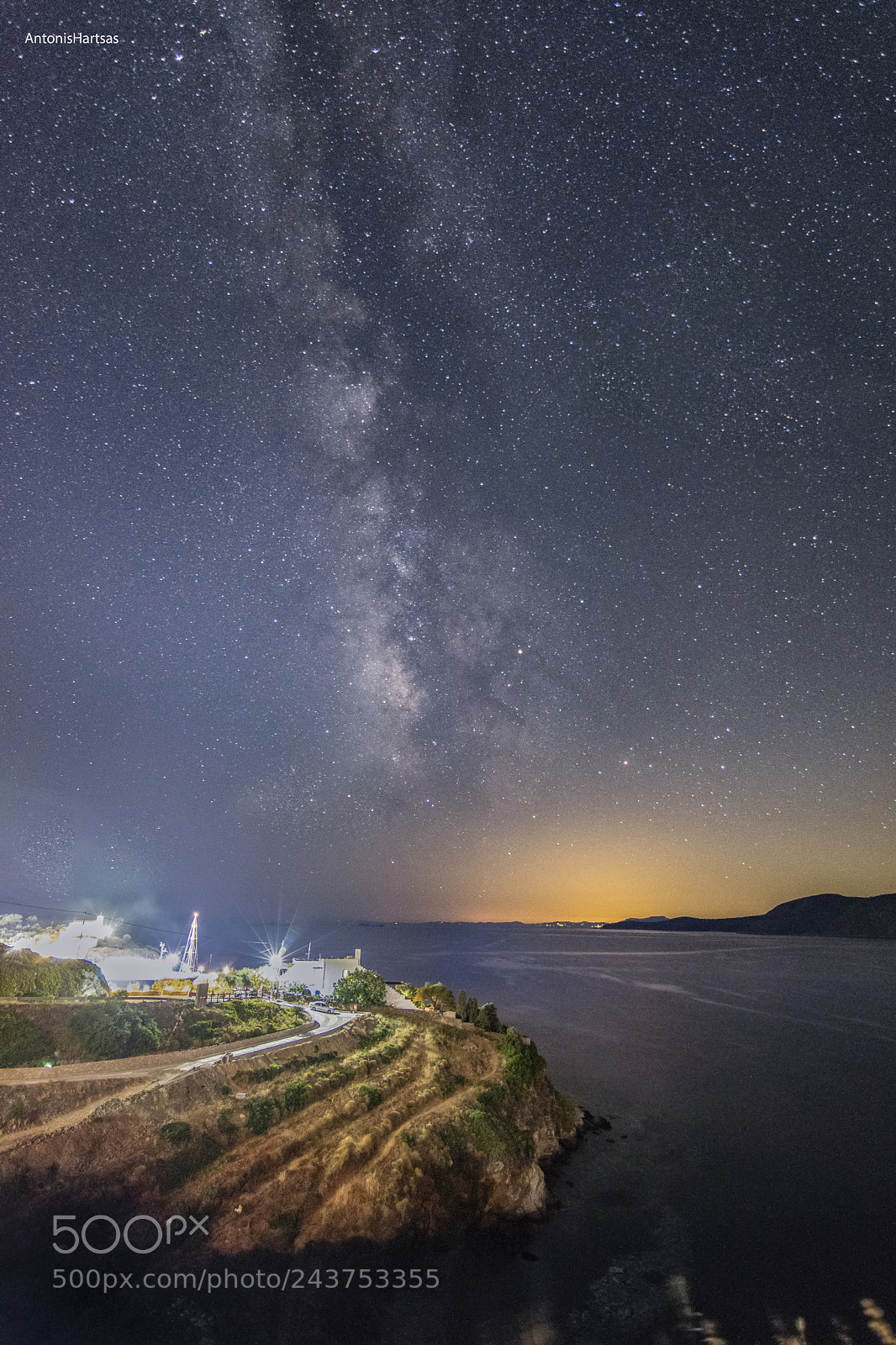 Nikon D3400 sample photo. Milkyway port photography