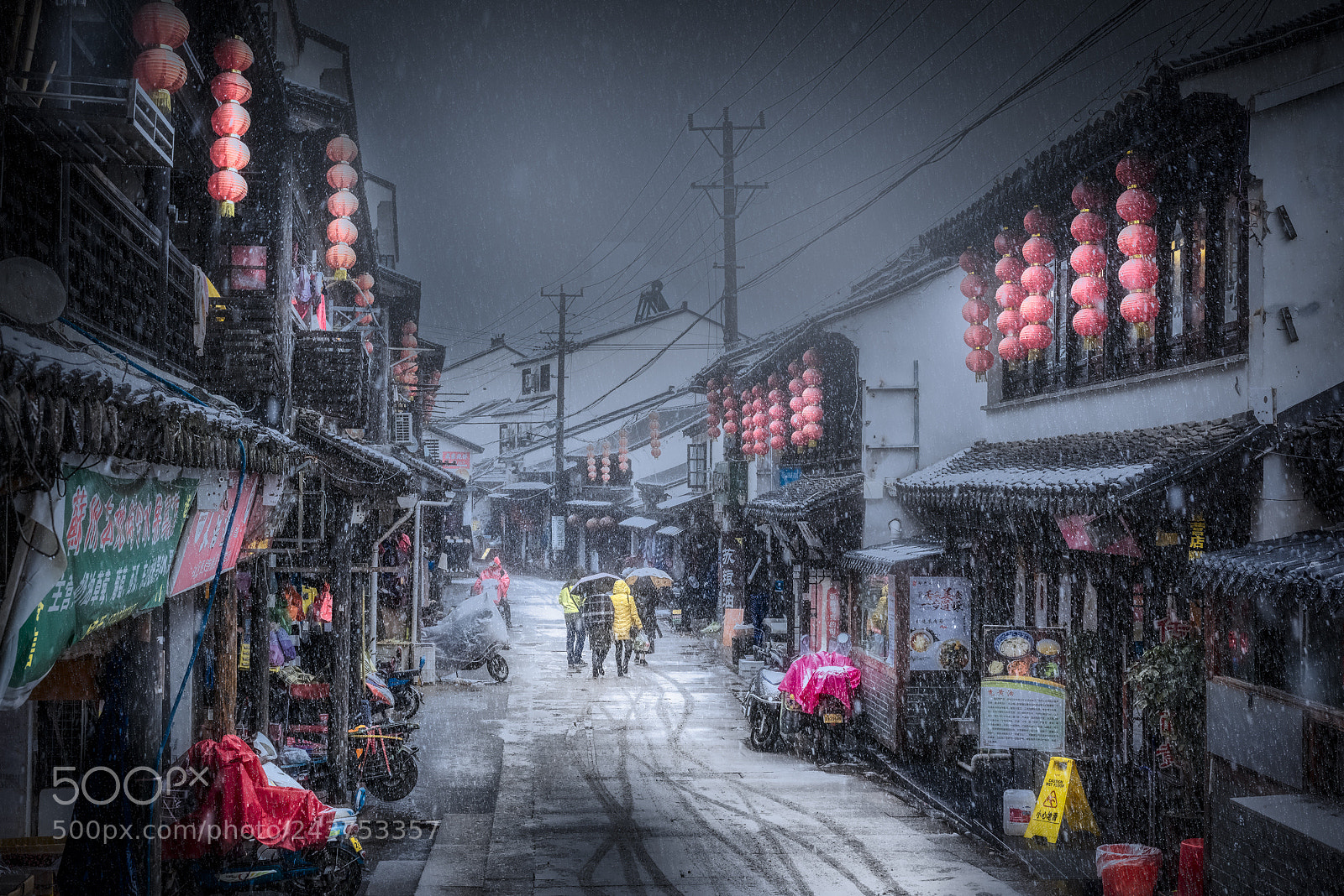 Nikon D810 sample photo. First snow in suzhou photography