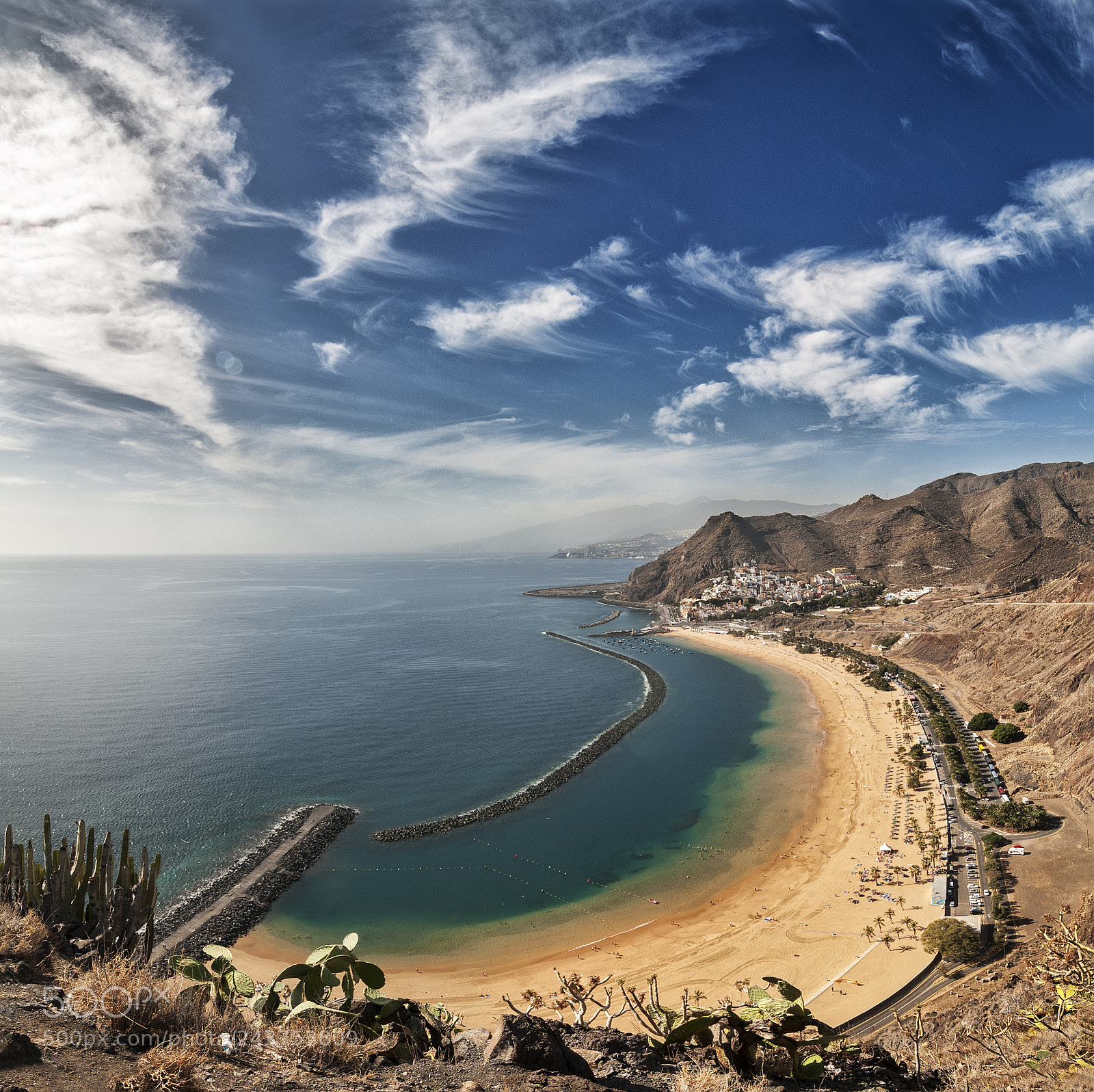 Nikon D300 sample photo. Playa de las teresitas photography