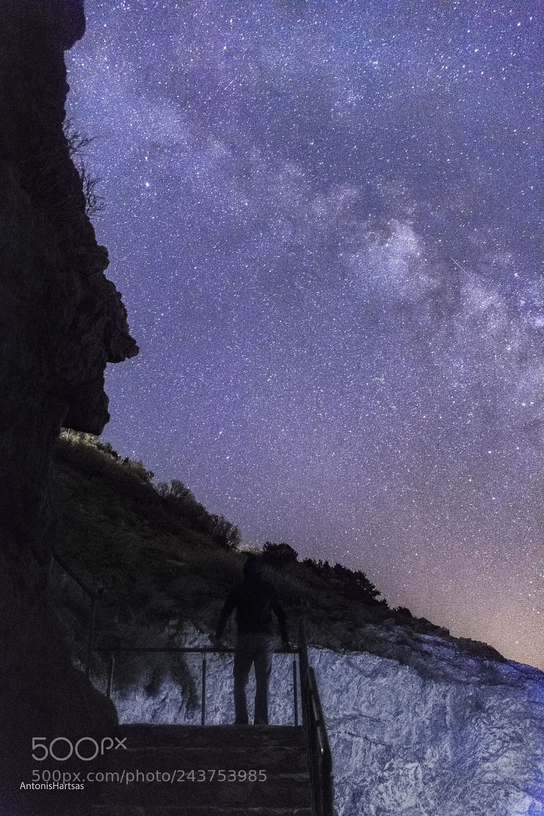 Nikon D3400 sample photo. Face the milkyway photography