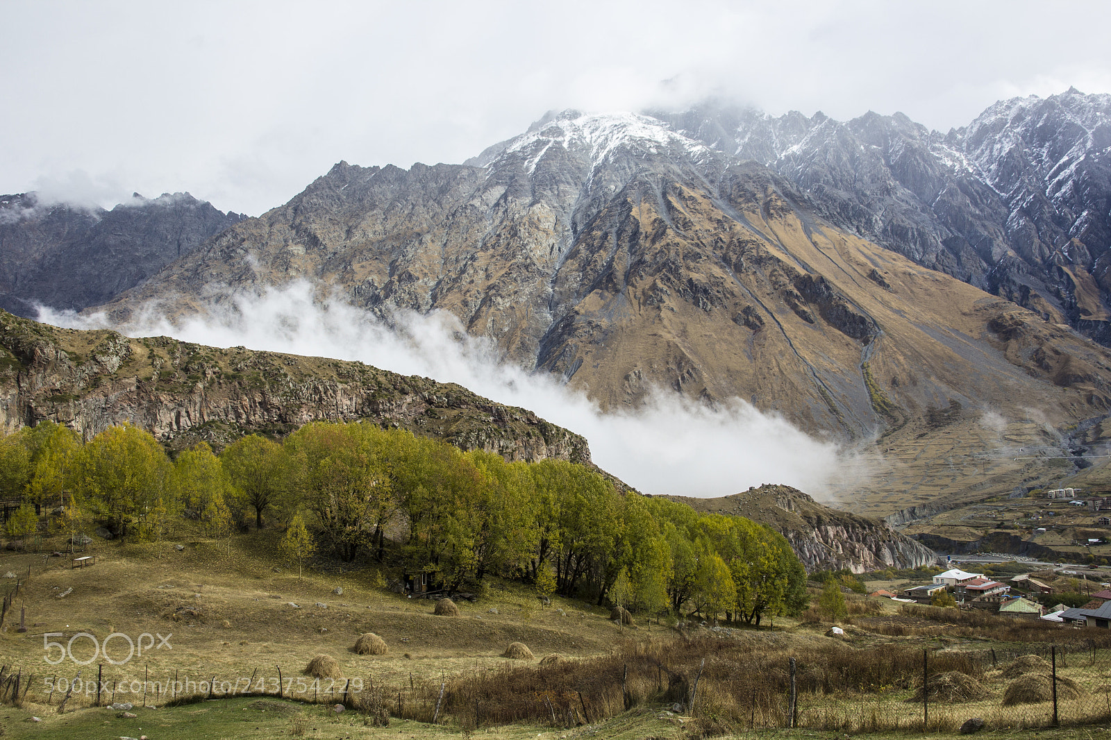 Canon EOS 60D sample photo. Kazbegi valley photography