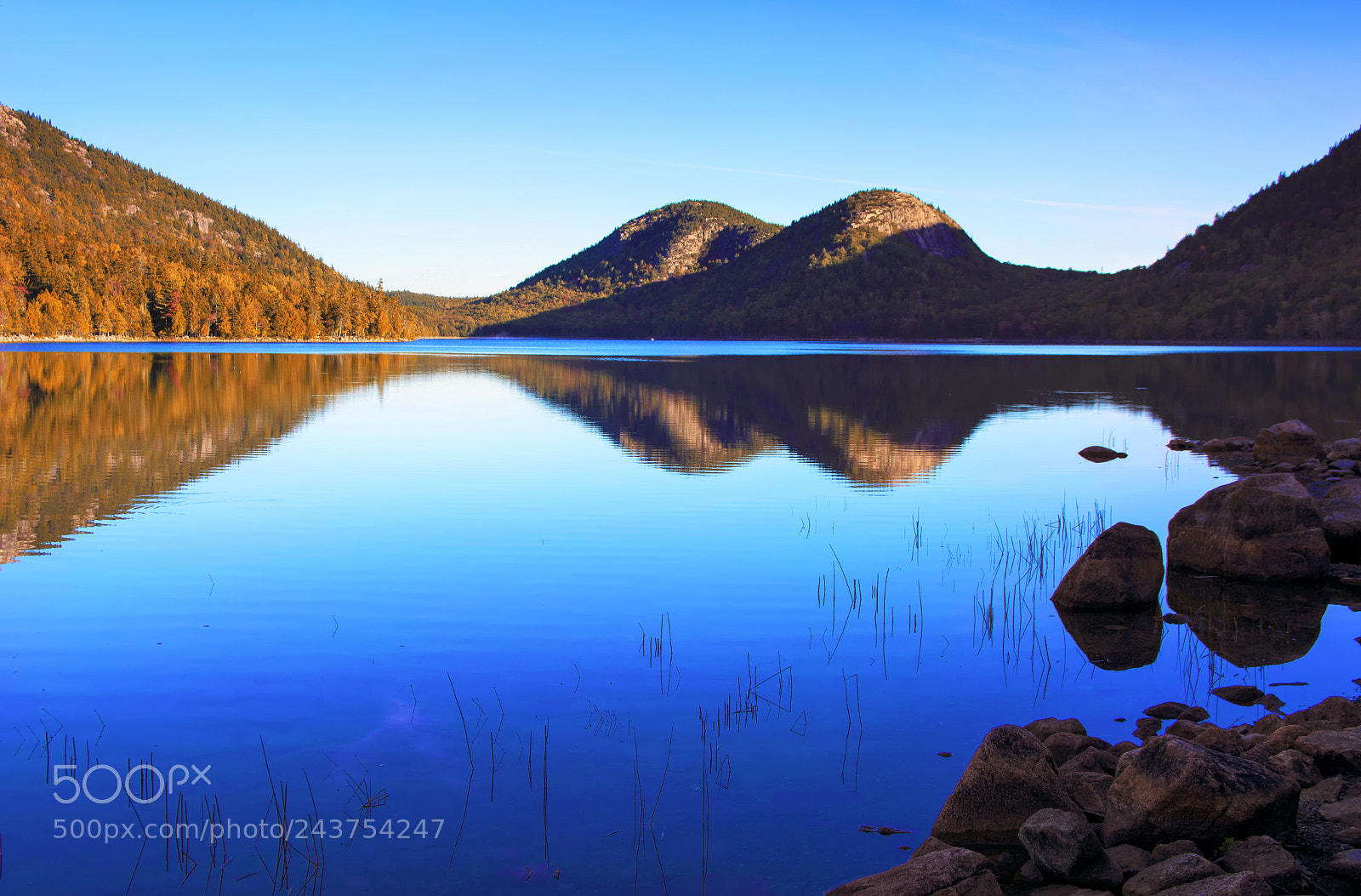 Nikon D7100 sample photo. Morning at jordon pond photography