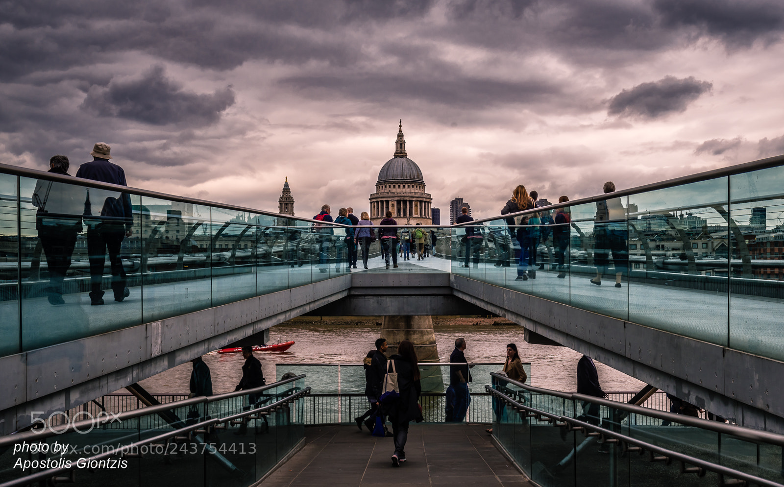 Nikon D800E sample photo. Millennium bridge photography