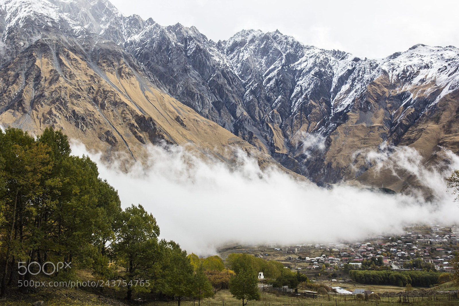 Canon EOS 60D sample photo. Kazbegi valley photography
