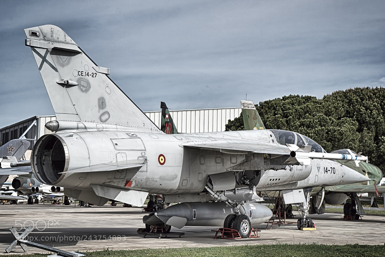 Sony Alpha a3000 sample photo. Dassault mirage f1be photography