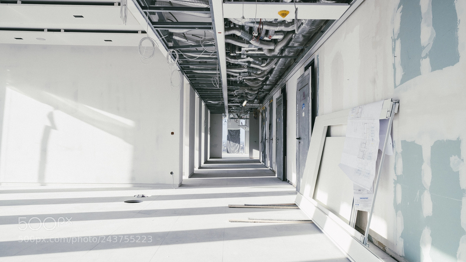 Sony a6300 sample photo. Construction zone photography