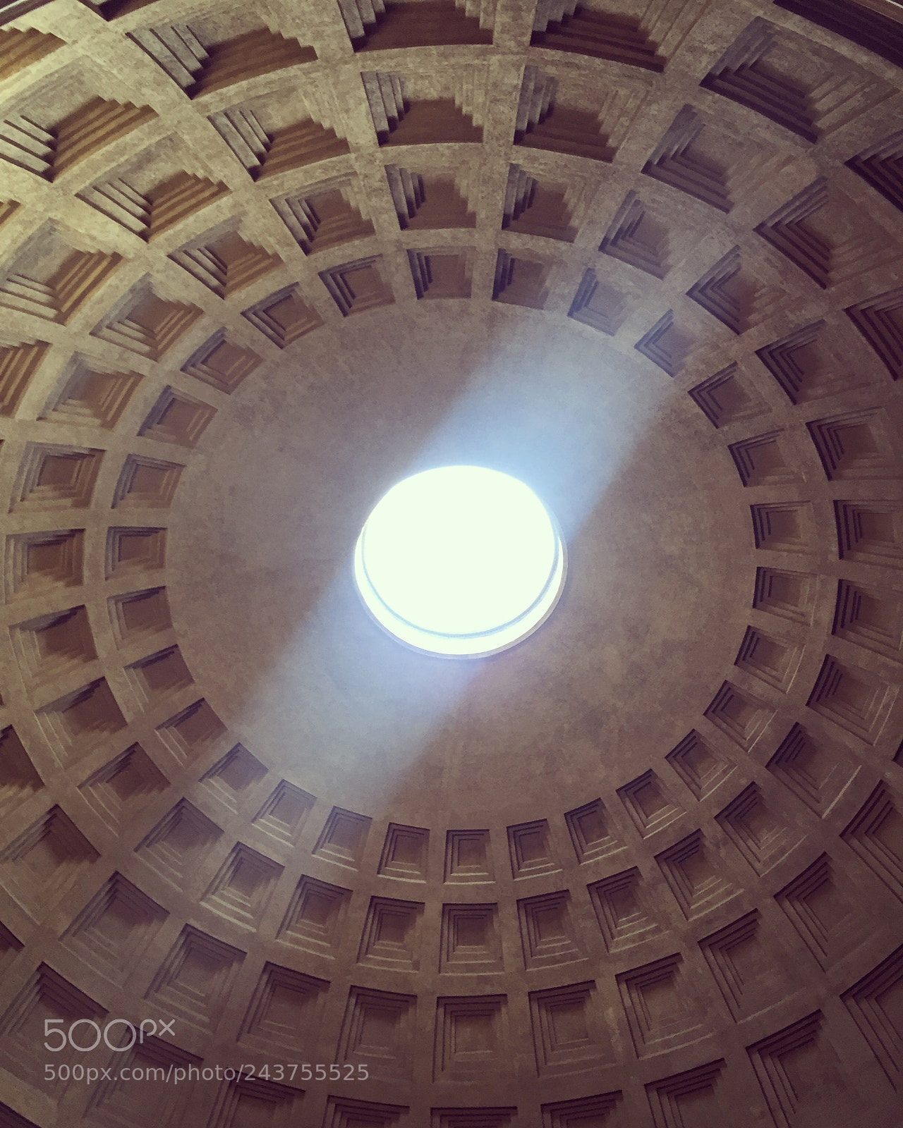 Apple iPhone 6 sample photo. Roof of the pantheon photography