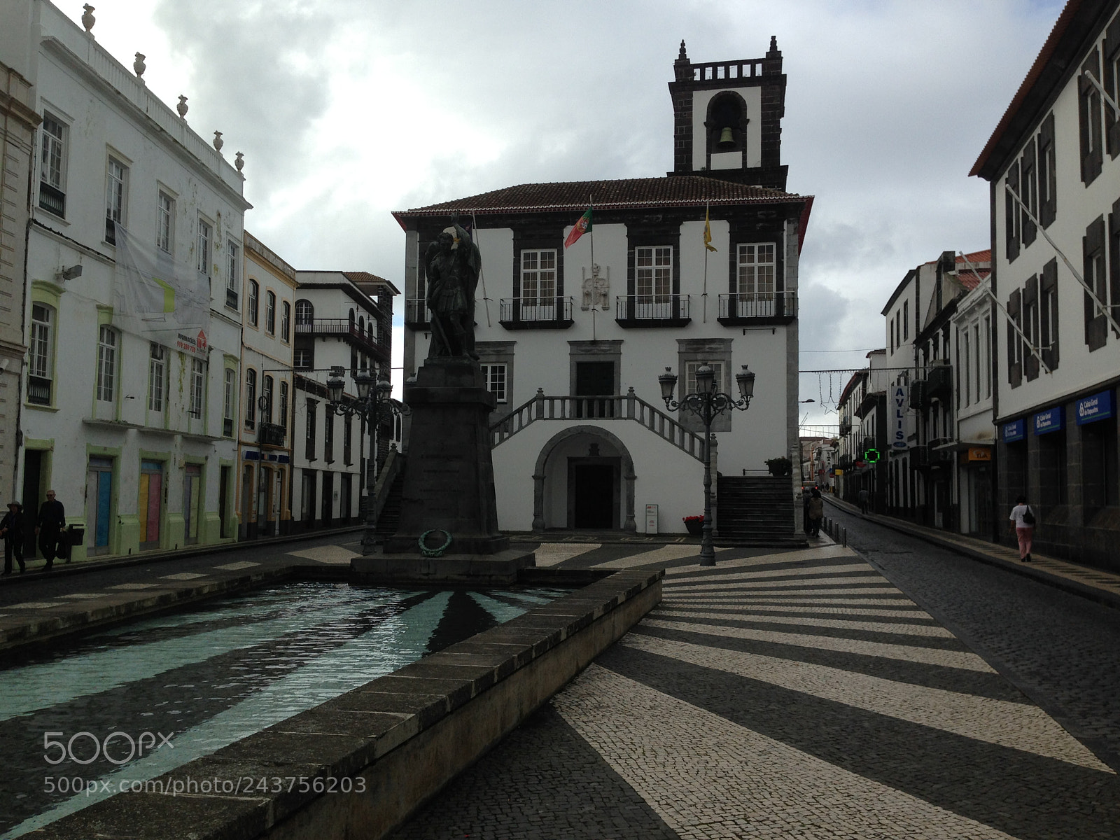 Apple iPhone 5 sample photo. Black and white azores photography
