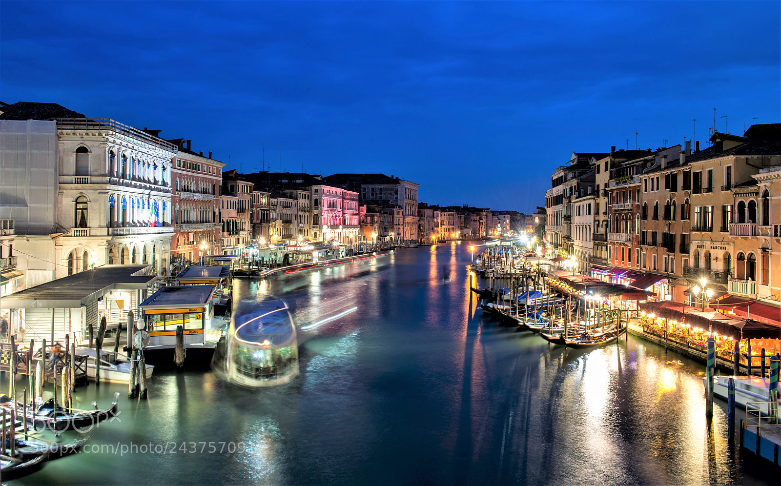 Nikon D800 sample photo. The grand canal, venice photography