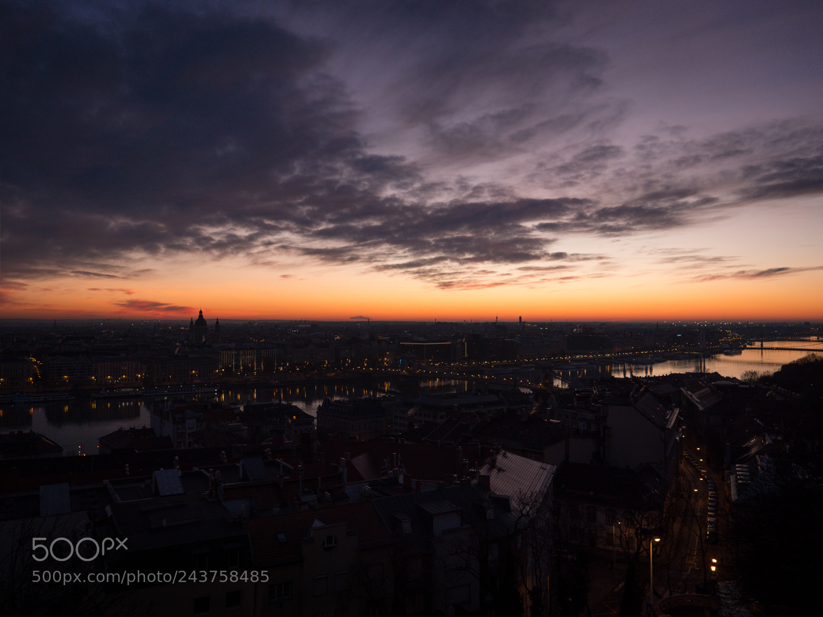 Panasonic Lumix DC-GH5 sample photo. Sunrise over budapest photography
