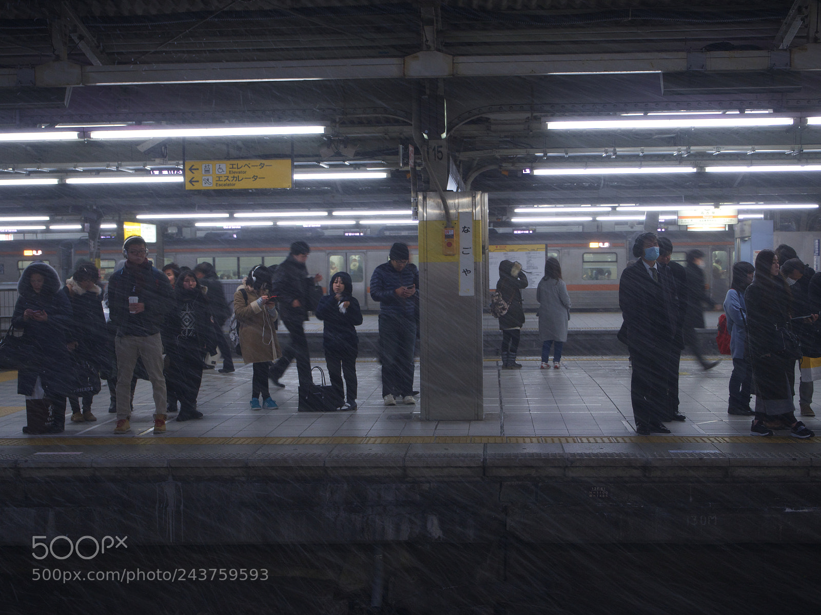 Olympus OM-D E-M10 II sample photo. 寒波到着 | cold weather arrives 2 photography