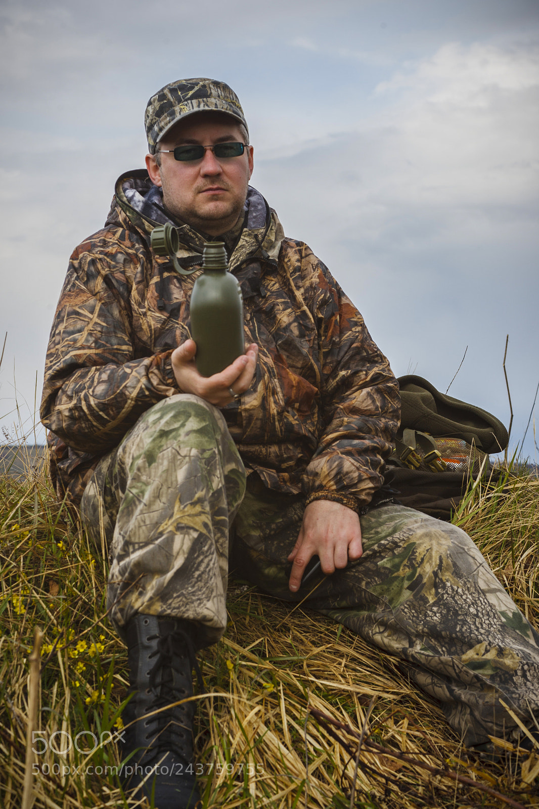 Canon EOS-1D Mark III sample photo. Hunter photography