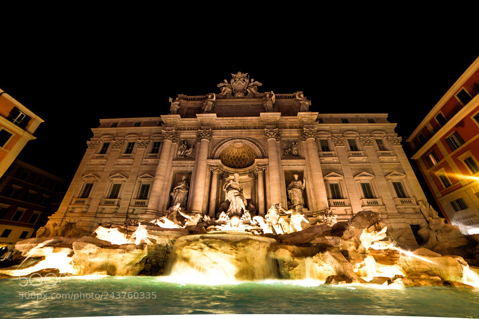 Nikon D610 sample photo. Fontana di trevi photography