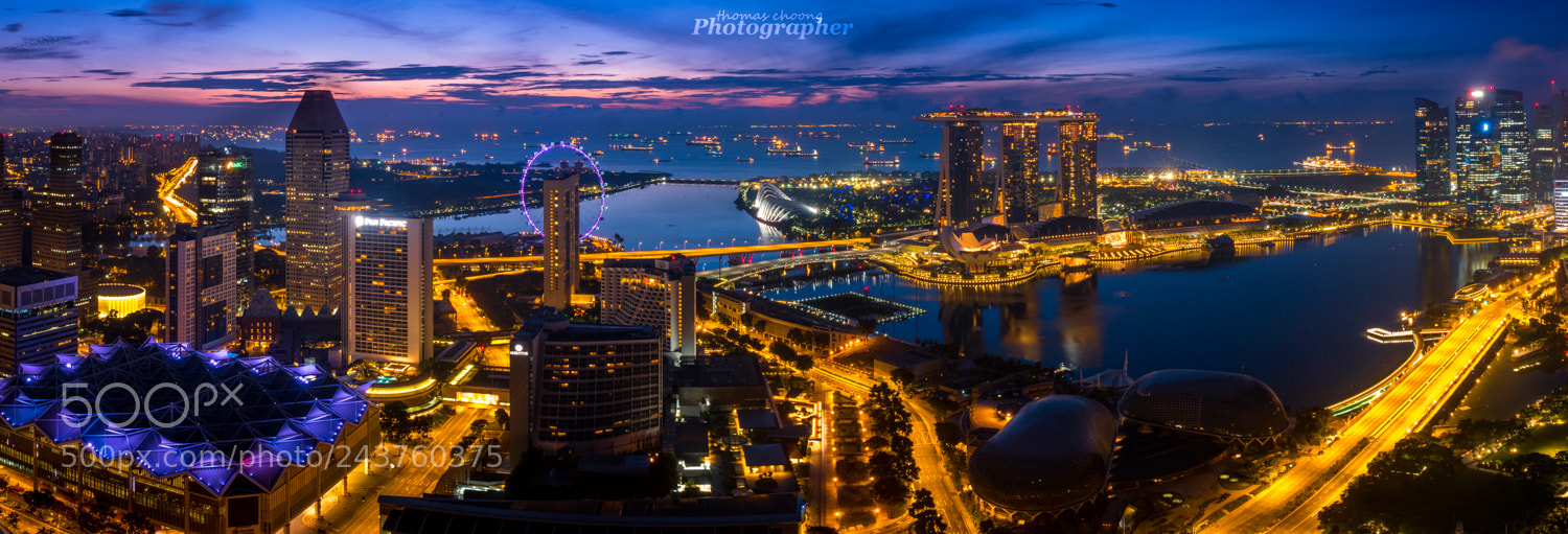 Samsung NX1 sample photo. Beautiful city singapore photography