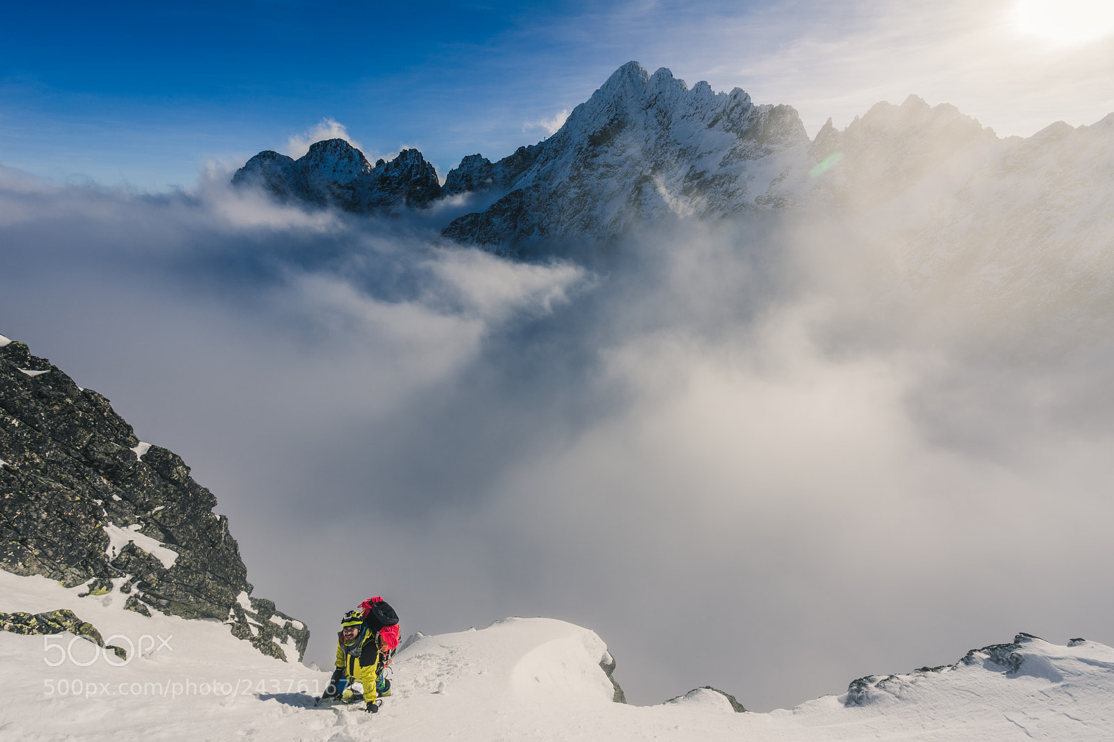 Sony a7 sample photo. Above the clouds photography