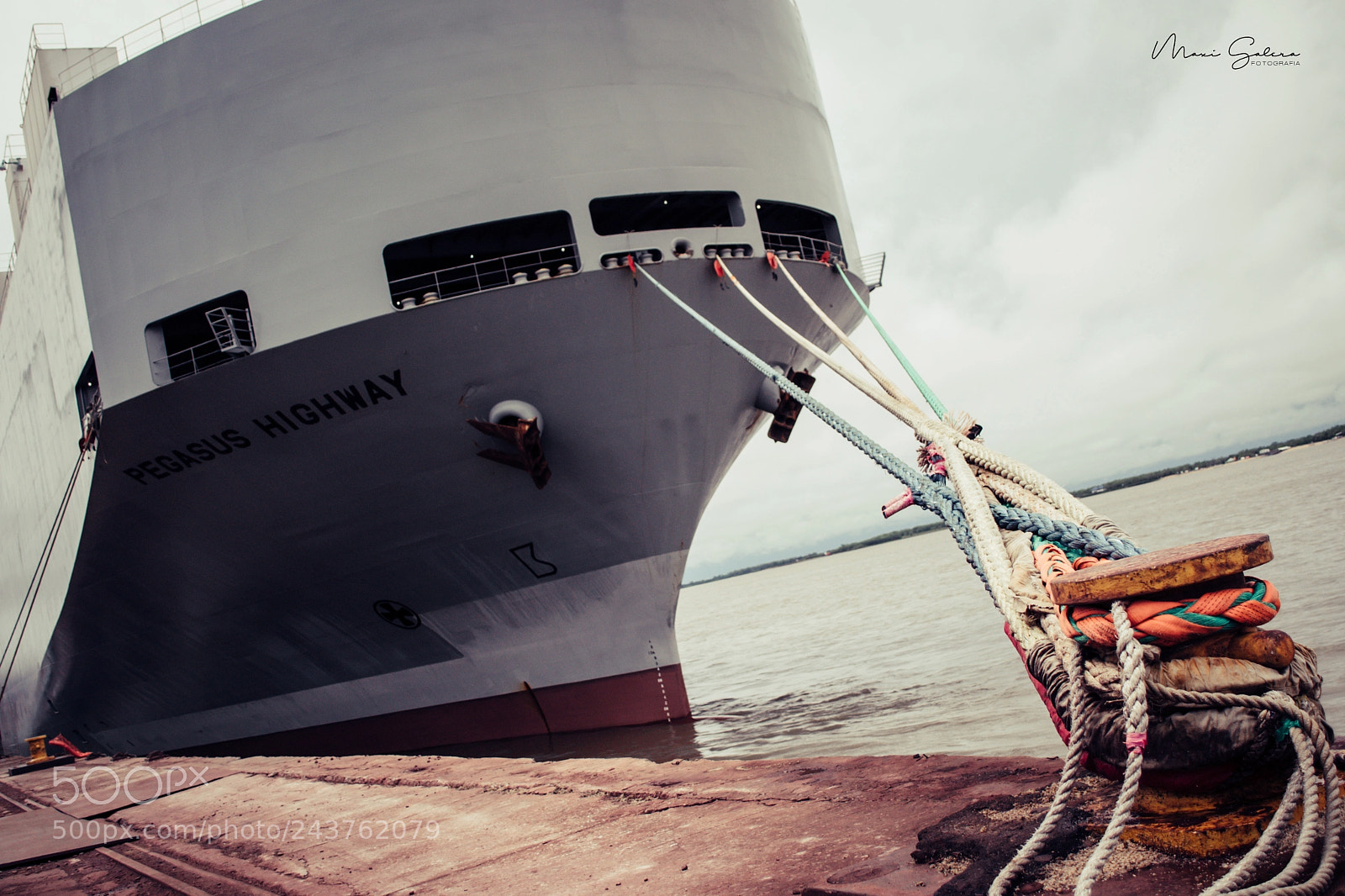 Nikon D3100 sample photo. Big ship photography