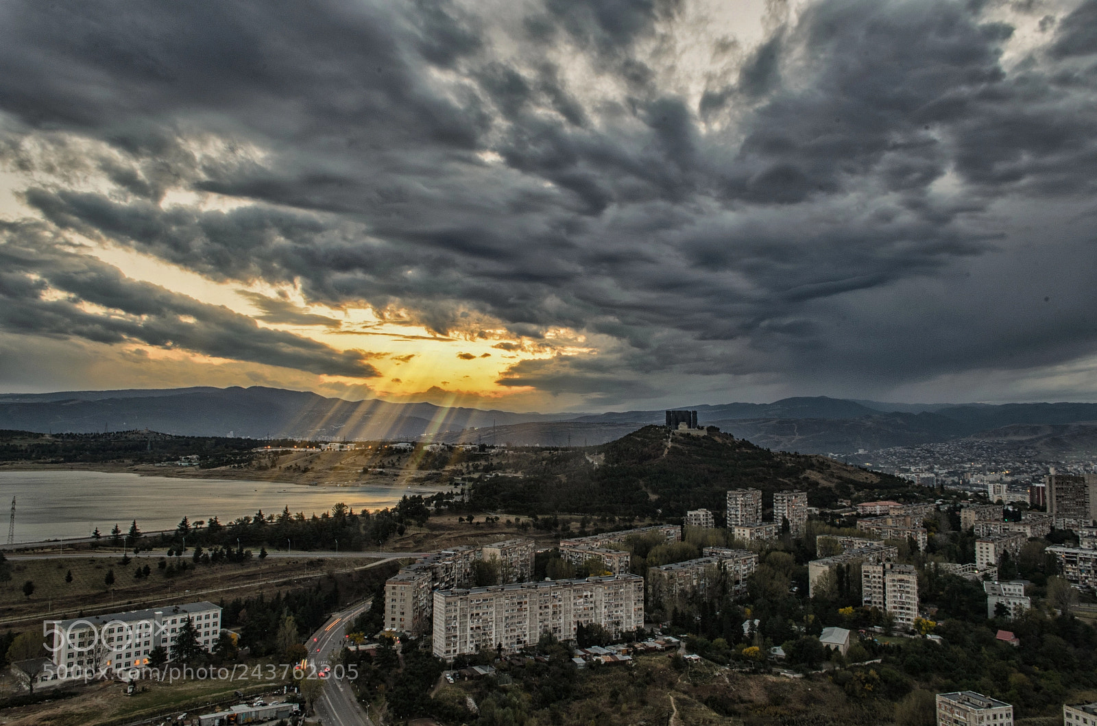 Nikon D5100 sample photo. Tbilisi sea district photography