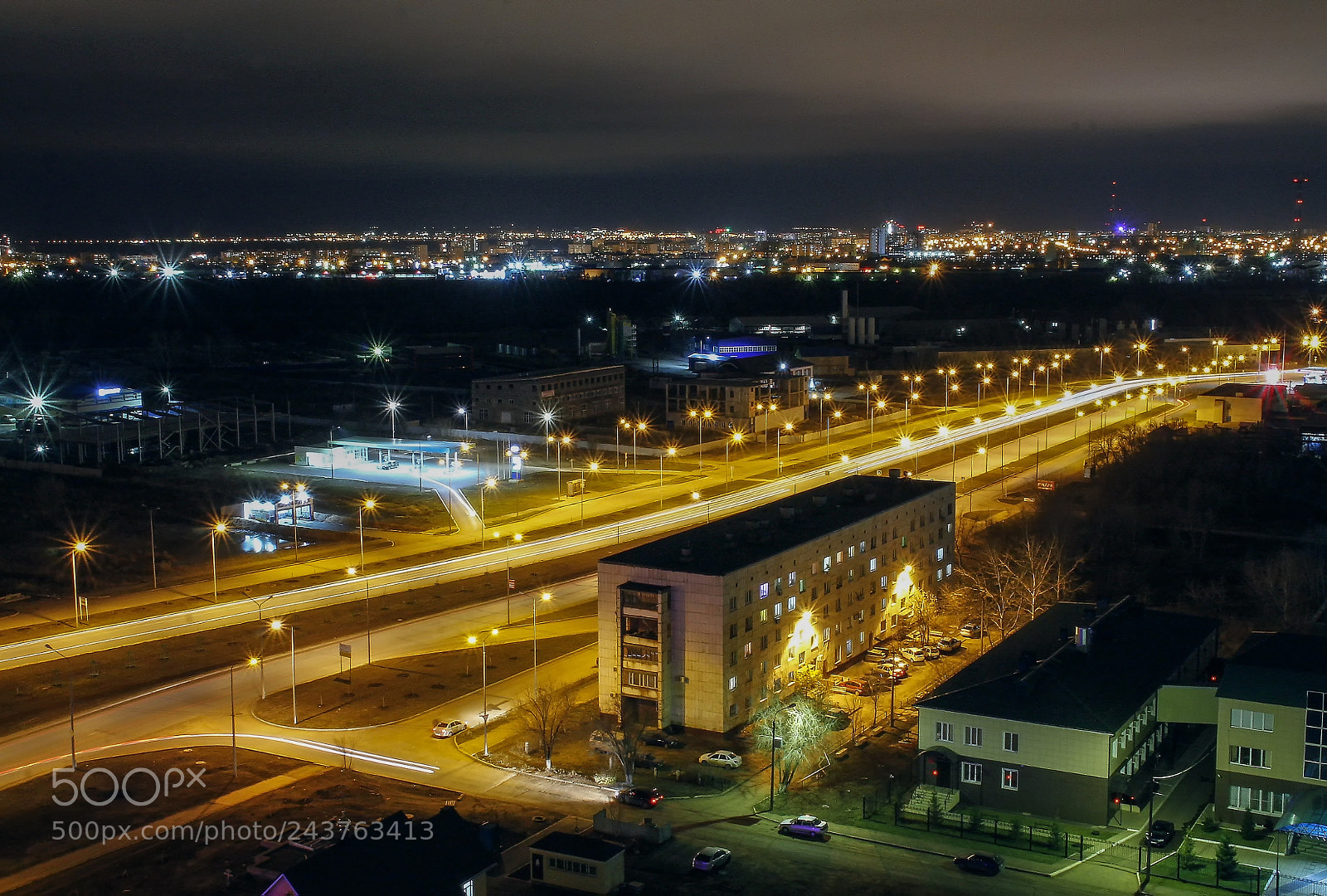 Canon EOS 1100D (EOS Rebel T3 / EOS Kiss X50) sample photo. Night orenburg photography