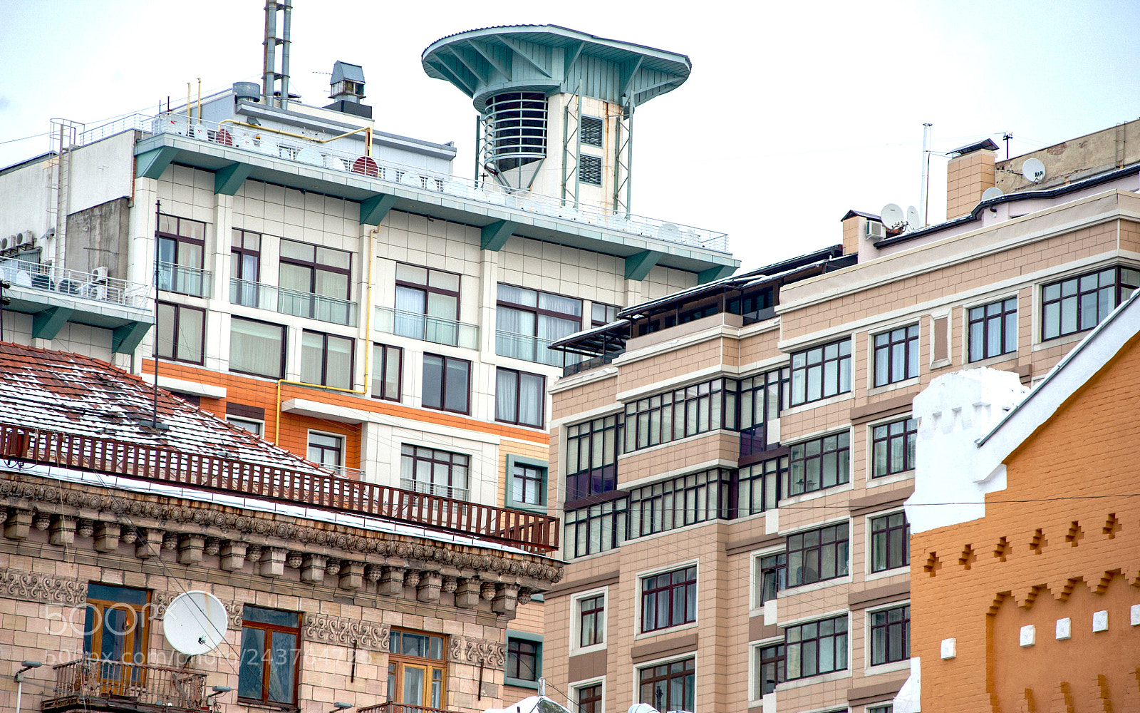 Nikon D700 sample photo. Kiev architecture photography