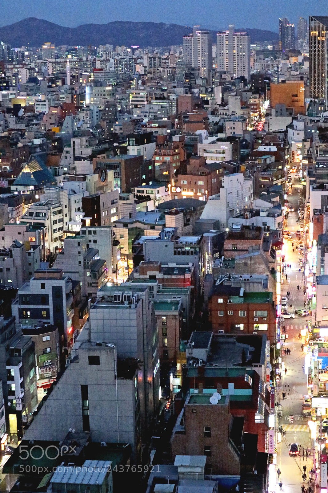 Canon EOS M3 sample photo. Downtown streetnight photography